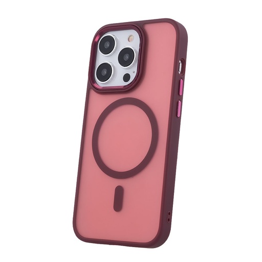 Apple iPhone 15 Frozen magsafe etui na plecki (Czerwony)
