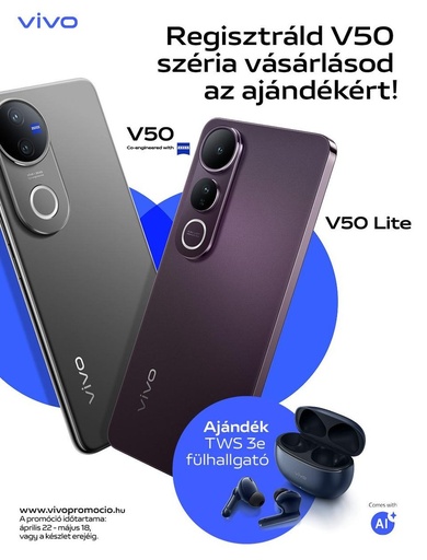Vivo V50 Lite 5G Dual Sim 8GB RAM 256GB - (Tytanowy złoty)