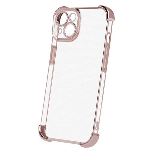 Samsung Galaxy S25 Ultra Anti shock chrome etui na plecki (Złoty)