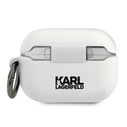 Apple AirPods Pro Karl Lagerfeld etui silikonowe Choupette (Biały) – KLACAPSILCHWH