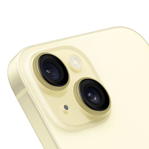 Apple iPhone 15 & iPhone 15 Plus OBAL:ME osłona aparatu (Żółty)