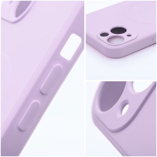 Apple iPhone 17 Pro Max Silicone mag cover magsafe etui na plecki (Różowy)