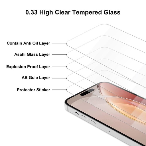 Xiaomi Redmi A5 2,5D premium szkło hartowane (Przezroczysty)