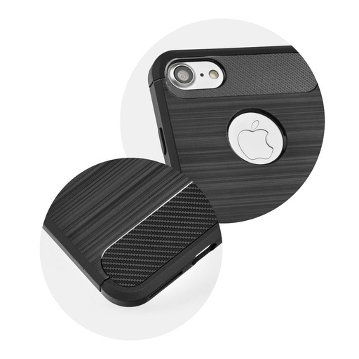 Samsung Galaxy S8 forcell carbon etui na plecki (Czarny)