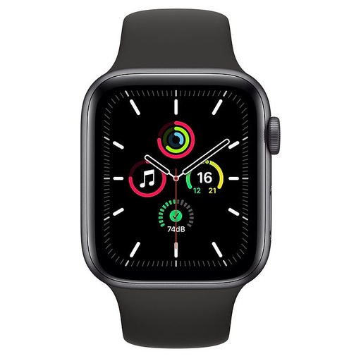 Apple watch SE 44mm, astralny szary
