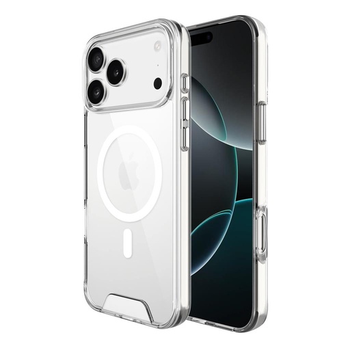 Apple iPhone 17 Pro Max TOKO Space Magsafe etui na plecki (Przezroczysty)