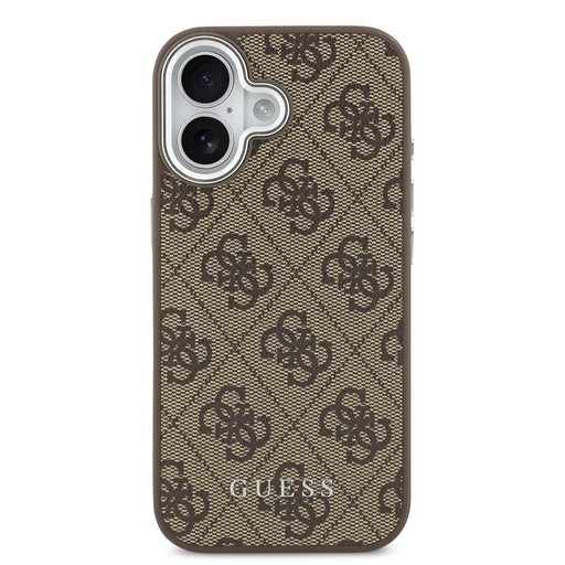 Guess 4G MagSafe etui iPhone 17 (Brązowy)