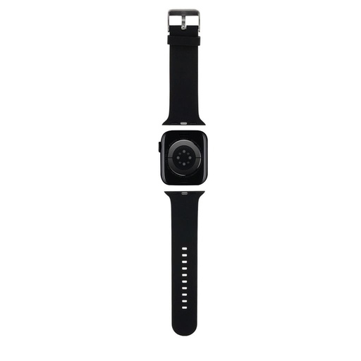 Karl Lagerfeld Karl and Choupette Head NFT Strap for Apple Watch 38/40/41 (Czarny)