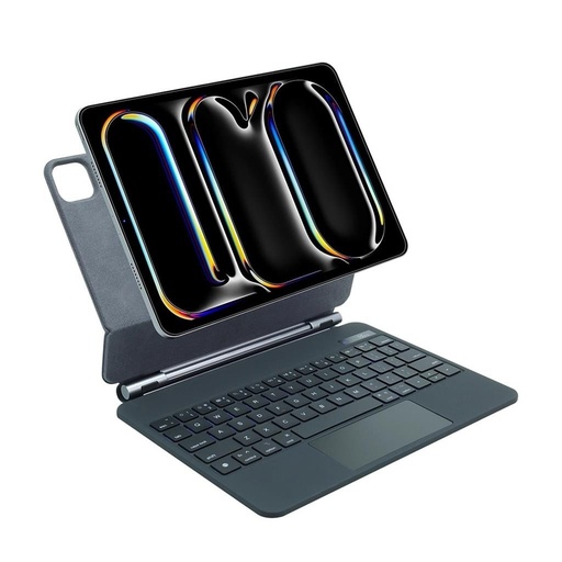 XO KB-09 inteligentny klawiatura cyfrowy z wyświetlaczem iPad 10.9/11" (Czarny) - 64 z guzikiem