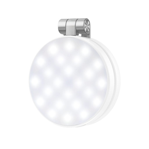 XO SS35 wielofunkcyjny magnetyczny składany lampa do selfie i stojak (Biały)