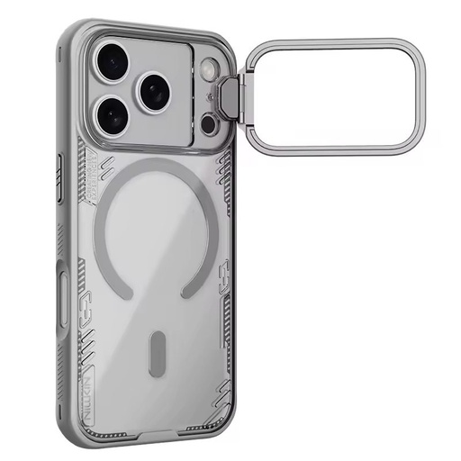 Apple iPhone 17 Pro Nillkin Iceblade Prop magsafe etui na plecki (Szary)