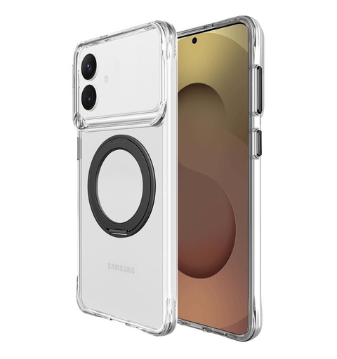 Samsung Galaxy S26 Plus TOKO Pure MagSafe 360 ring etui na plecki (Czarny)