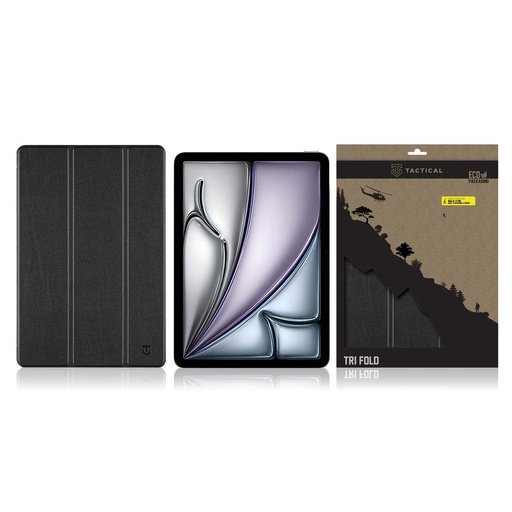 Tactical Book Tri Fold etui iPad Air 11 2024/2025 / iPad Air 5 2022 / iPad Air 4 2020 (Czarny)