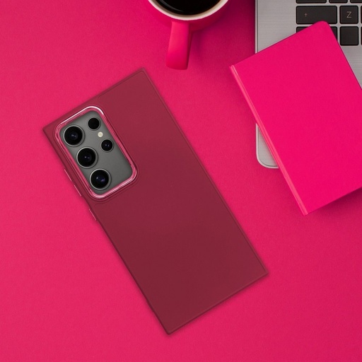 Samsung Galaxy S26 Frame silikonowy etui na plecki (Magenta)