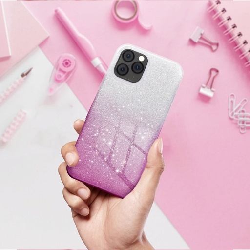 Samsung Galaxy A37 5G shining etui na plecki (Różowy)