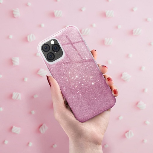 Samsung Galaxy A57 5G shining etui na plecki (Różowy)