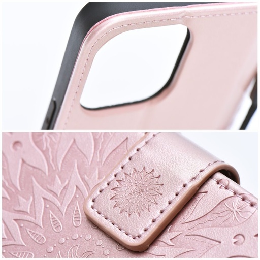 Samsung Galaxy A37 5G Forcell MEZZO otwierany etui (Rosegold)