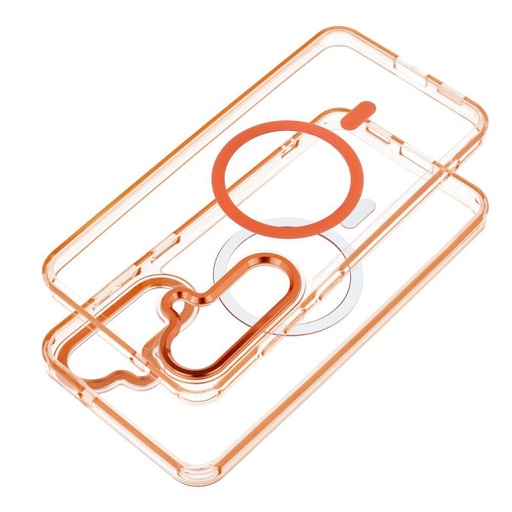 Samsung Galaxy S26 Ultra Frame Hybrid MagSafe etui na plecki (Pomarańczowy)
