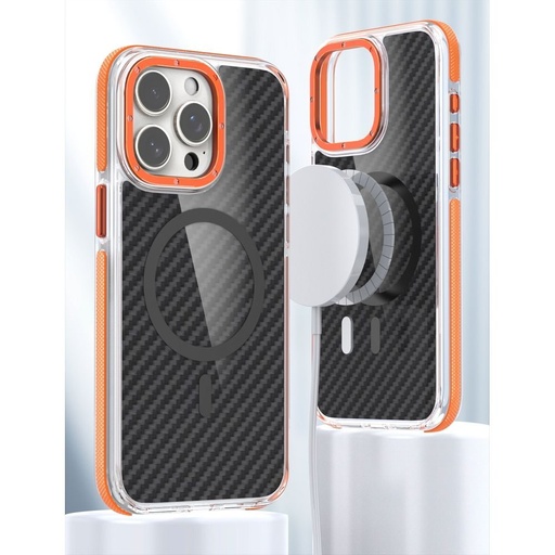 Xiaomi Redmi Note 15 Pro 5G Fiber MagSafe etui na plecki (Pomarańczowy)