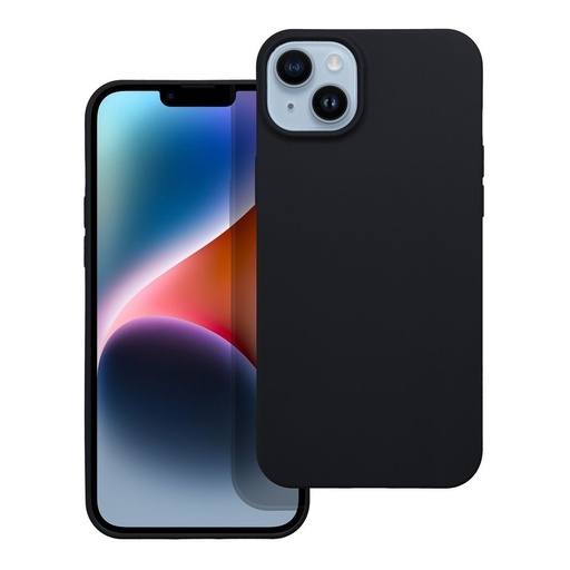 Honor Magic 8 Lite matowy silikonowy etui na plecki (Czarny)