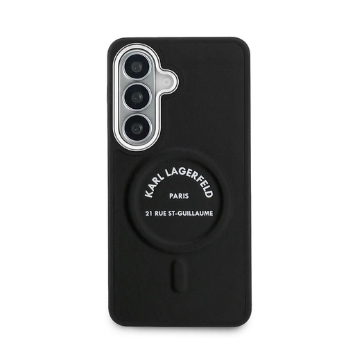 Karl Lagerfeld PU RSG Logo Magnetic Samsung Galaxy S26 (Czarny)
