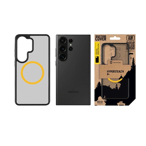 Samsung Galaxy S26 Ultra Tactical MagForce Hyperstealth 2.0 etui na plecki (Czarno-żółty)