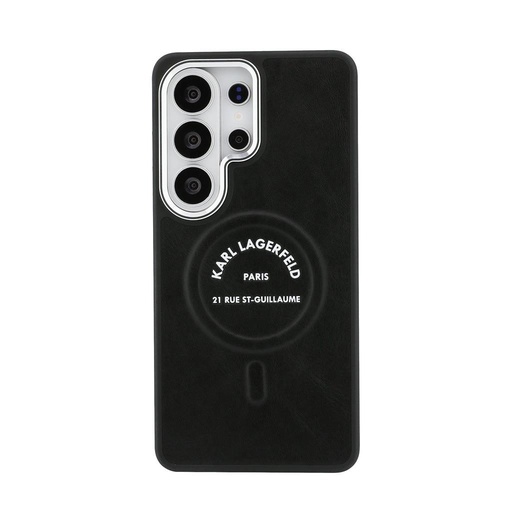 Karl Lagerfeld PU RSG Logo Magnetic Samsung Galaxy S26 Ultra (Czarny)