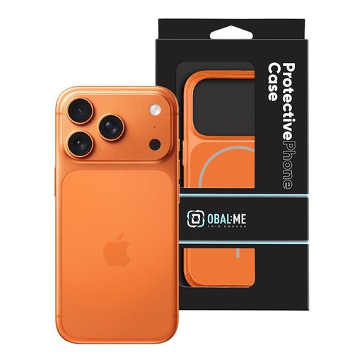 Apple iPhone 17 Pro OBAL:ME MagNetix ColorSlate etui (Pomarańczowy)
