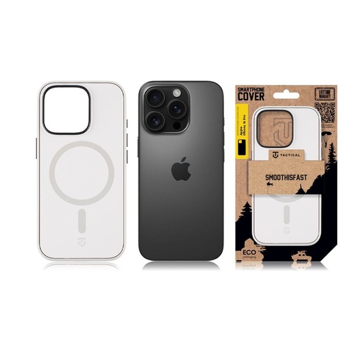 Apple iPhone 16 Pro Tactical MagForce Smooth Is Fast etui (Biały)