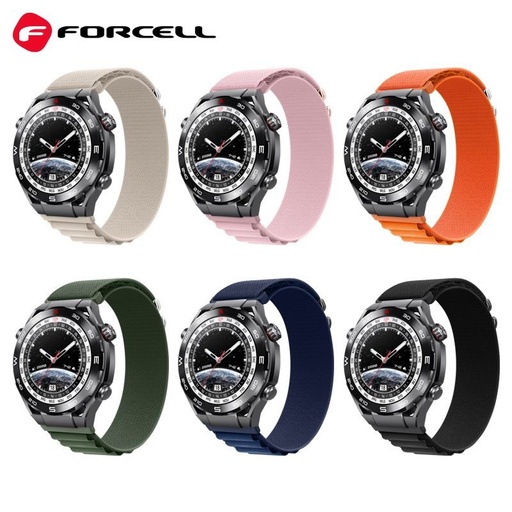 Forcell F-Design FS05 poliester włóknisty pasek Samsung Galaxy Watch 20 mm (Stellar)