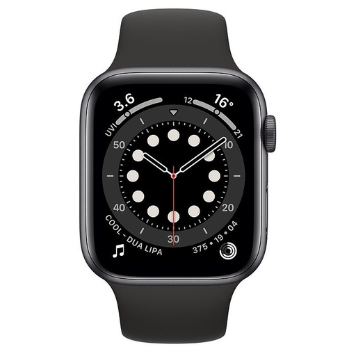 Apple watch Series 6 44mm, astralny szary