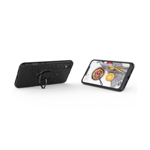 Samsung Galaxy A71 Defender armor wstrząsoodporny etui na plecki (Czarny)