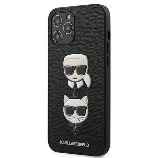 Apple iPhone 12 Pro Max Karl Lagerfeld Original etui (Czarny) – KLHCP12LSAKICKCBK