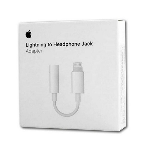 Apple Lightning - 3,5 mm Jack przejściówka (Biały)