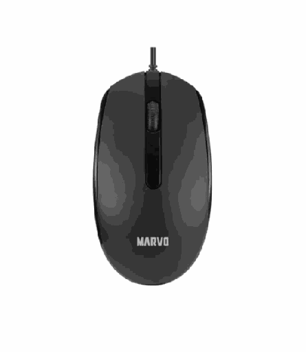 Marvo MS003 BK przewodowy mysz (Czarny)