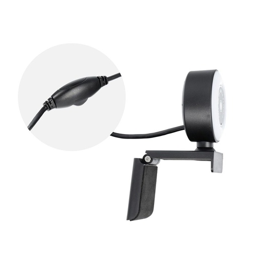 ECM-CDV1233A kamera internetowa, 2K / 30fps LED z lampą