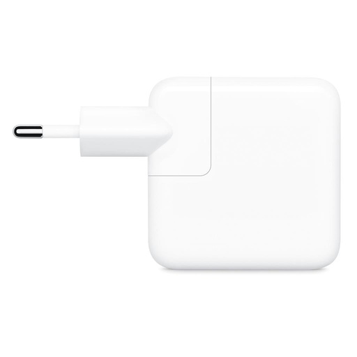 Apple dwuportowa szybka ładowarka sieciowa USB-C (Biała) - 35W (MW2K3)