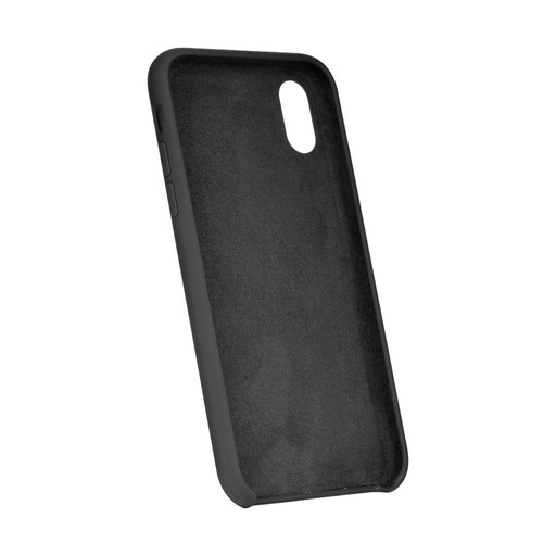 Apple iPhone XR silicone etui na plecki (Czarny)