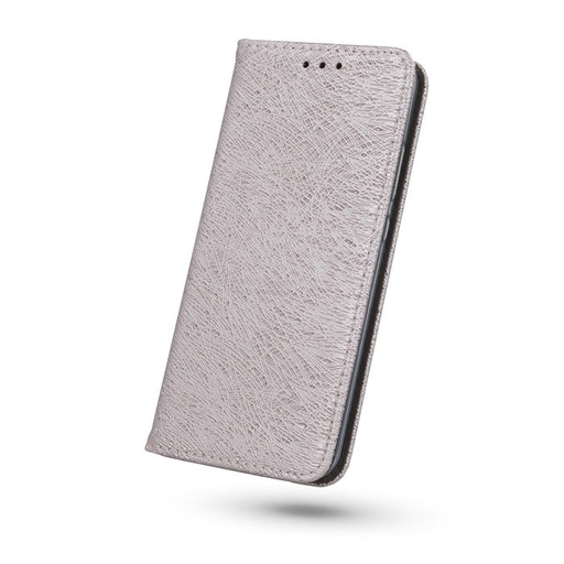Huawei P10 Lite smart shine magnetyczny etui z klapką, różowe złoto