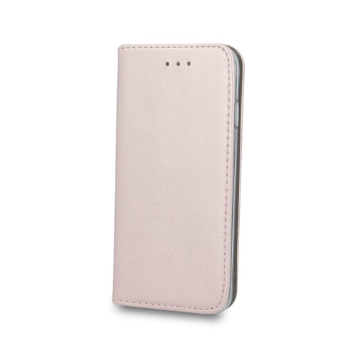Huawei Y7 2019 smart magnetic magnetyczny etui z klapką, różowe złoto