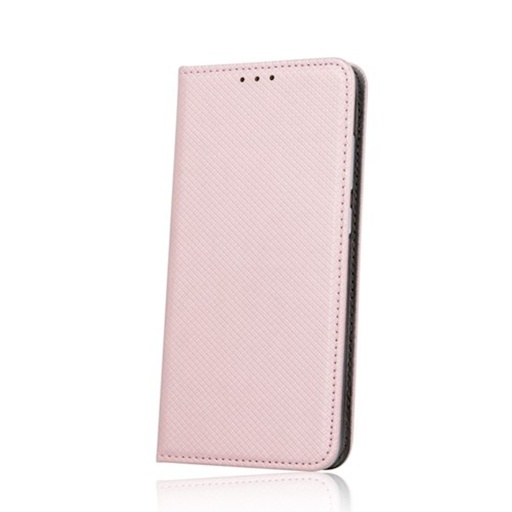 Huawei P9 Lite 2017 smart magnet magnetyczny etui z klapką, różowe złoto