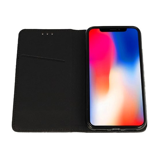 Apple iPhone 11 smart book magnetyczny etui z klapką (Czarny)