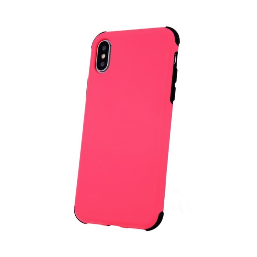 Apple iPhone 11 Pro Max defender rubber wstrząsoodporny etui na plecki (Różowy)