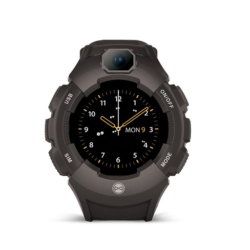Forever Care Me KW-400 dziecięcy smartwatch, czarny