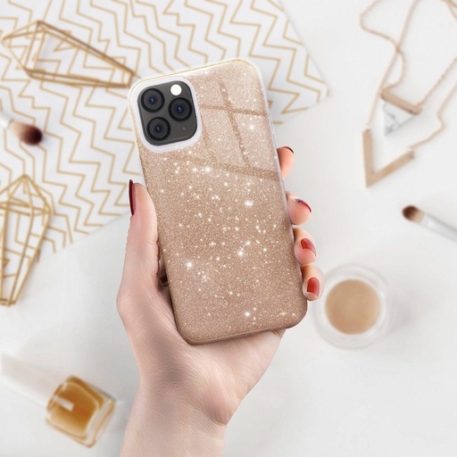 Apple iPhone 12 Forcell shining etui na plecki (Złoty)