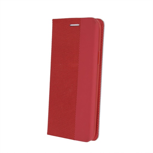 Huawei P40 Lite Smart Senso etui z klapką (Czerwony)