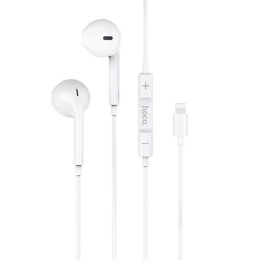 Hoco L7 Plus headset (lightning), biały