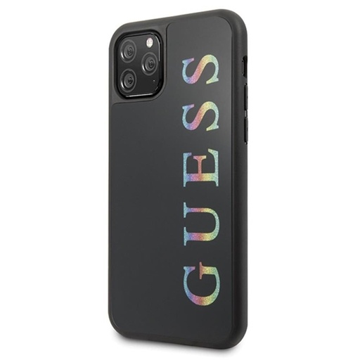 Apple iPhone 11 Pro GUESS iridescent premium etui na plecki (Czarny - GUHCN58LGMLBK)