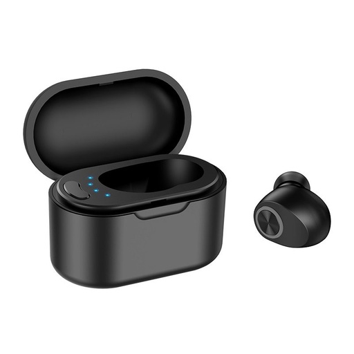 Borofone BC29 bezprzewodowy headset z etui ładującym, czarny