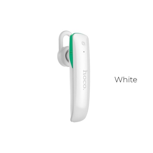 Hoco E1 bluetooth headset, biały